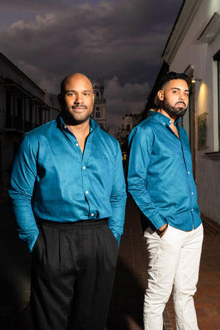Camisas Manga Larga de Lino para Hombre | AVO RD STELLA