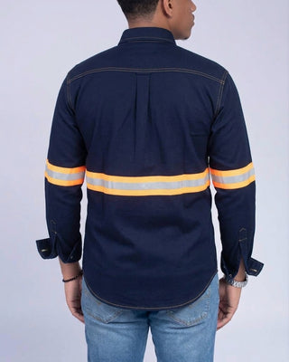 Camisa Jean con reflectivo