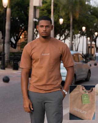 T-Shirt AVO — Chocolate