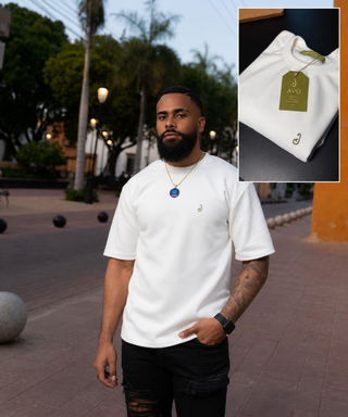 T-Shirt AVO — Blanco