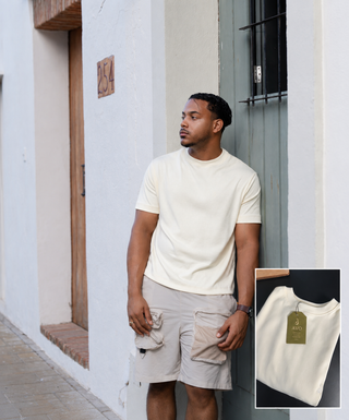 T-Shirt AVO Boxy — Amarillo