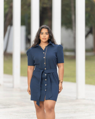 Vestido de Lino Anacaona Isla Mía | Mujer Premium RD