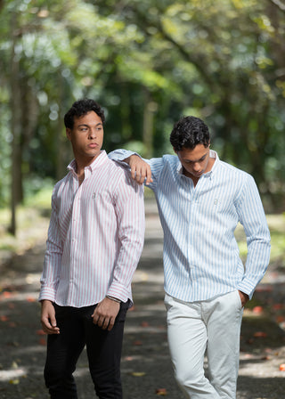 CAMISA AVO LINO TERRA RED