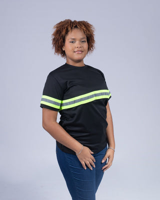 T-shirt dri fit con reflectivo