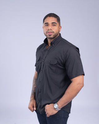 Camisa Tipo Columbia Manga Corta