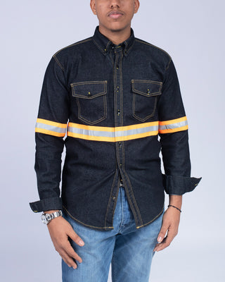 Camisa Jean con reflectivo